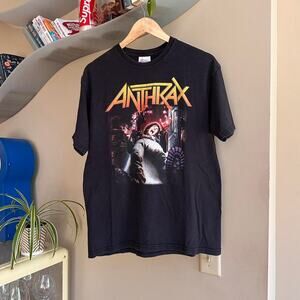 Vintage Y2K Anthrax Band Shirt